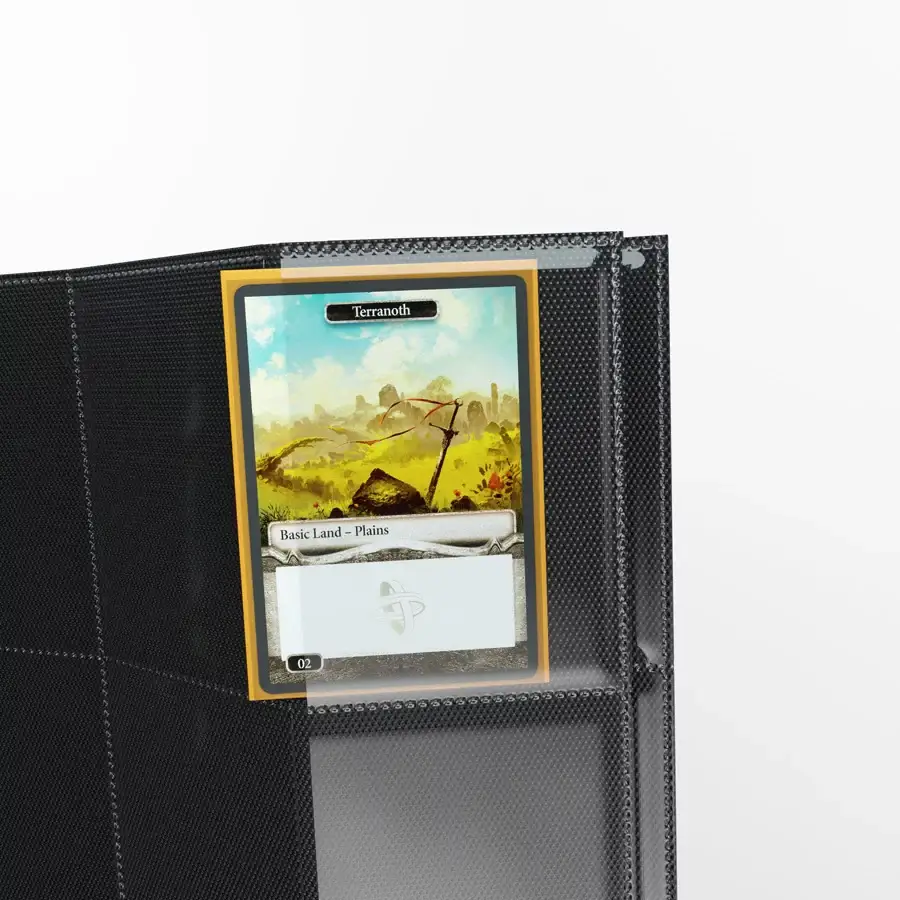 Gamegenic - 18-Pocket Pages - Side-Loading - Black - Image 3