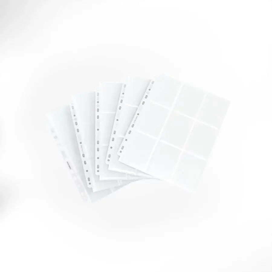 Pocket Pages: Gamegenic - 18-Pocket Pages - Side-Loading - Singles - White - Image 2