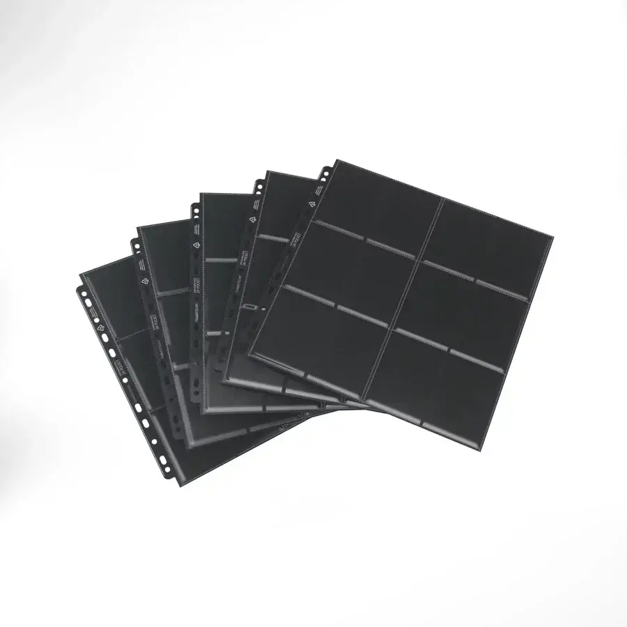 Pocket Pages: Gamegenic - 24-Pocket Pages Side-Loading - Black - Image 2