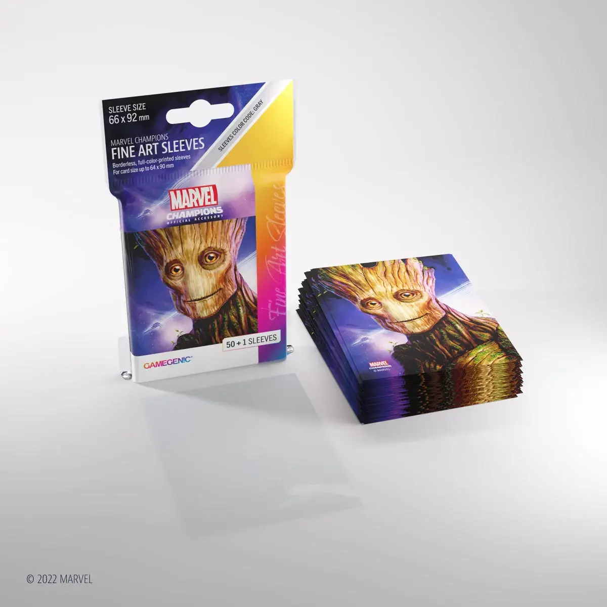 Art Sleeves: Marvel Champions - FINE ART - Groot (50+1) - Image 2