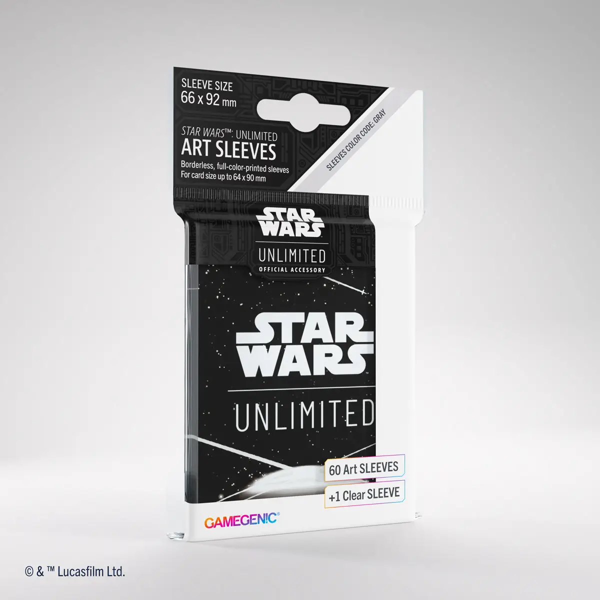Art Sleeves: Star Wars Unlimited - Card Back - White