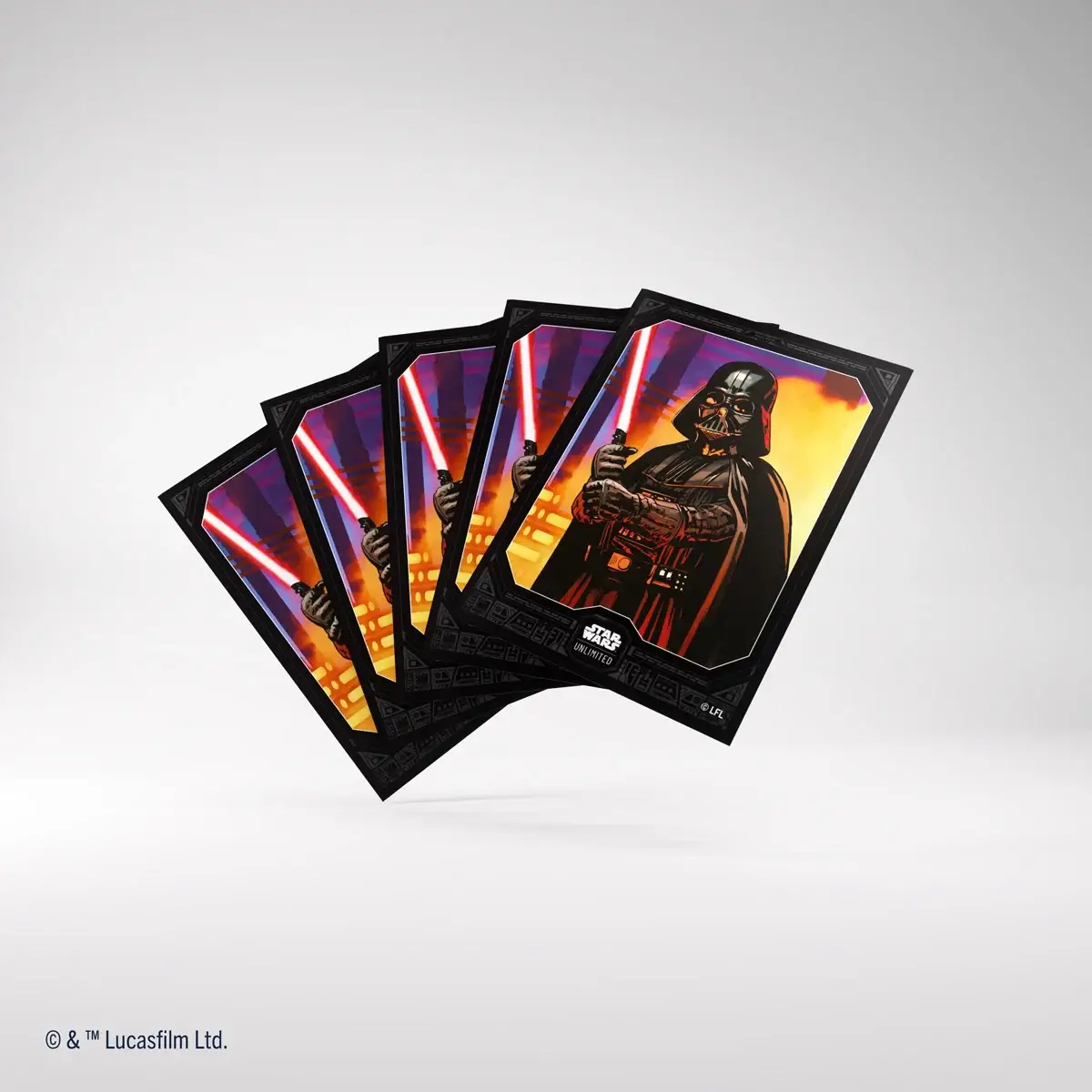 Art Sleeves: Star Wars Unlimited - Dart Vader - Image 3