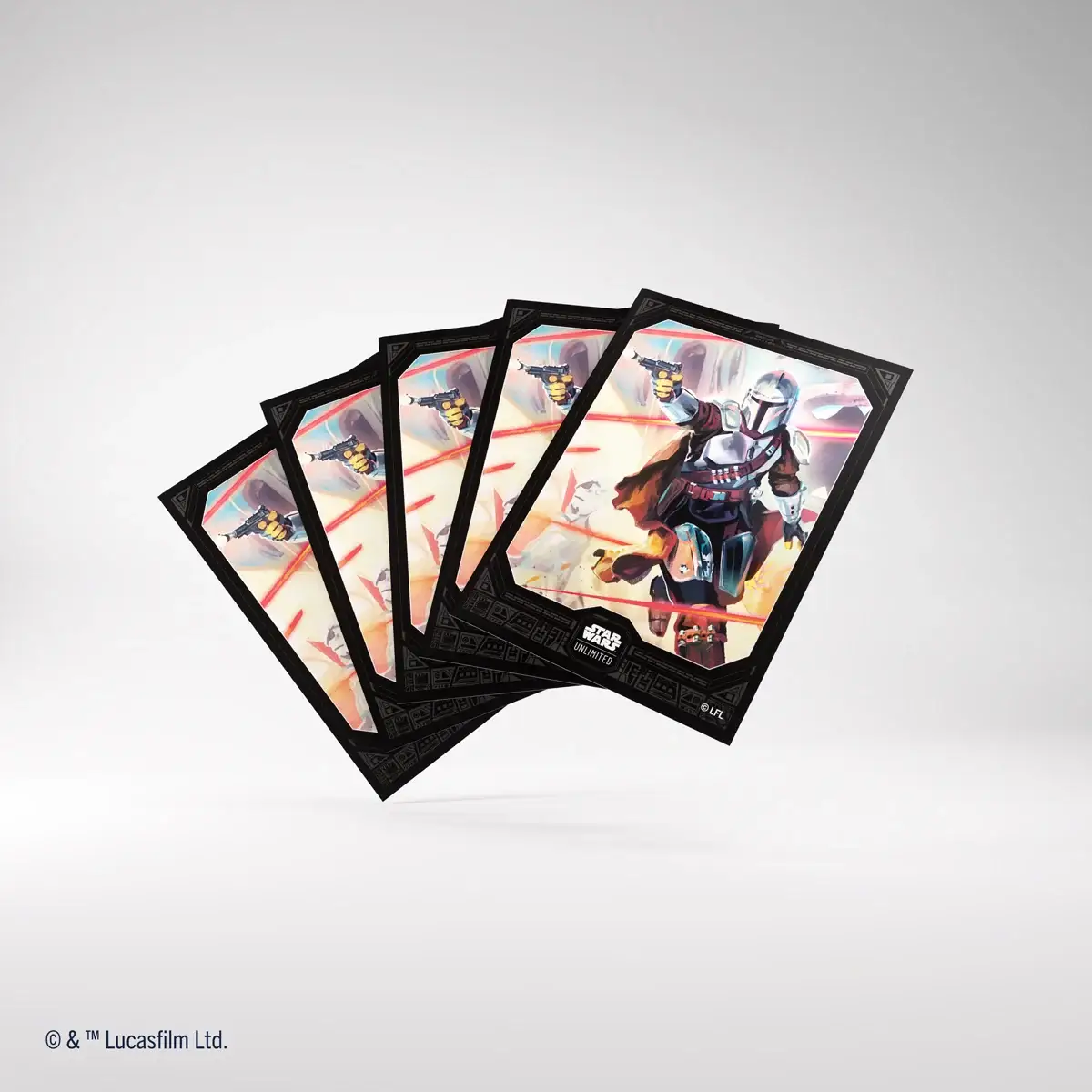 Art Sleeves: Star Wars Unlimited - Mandalorian - Image 3