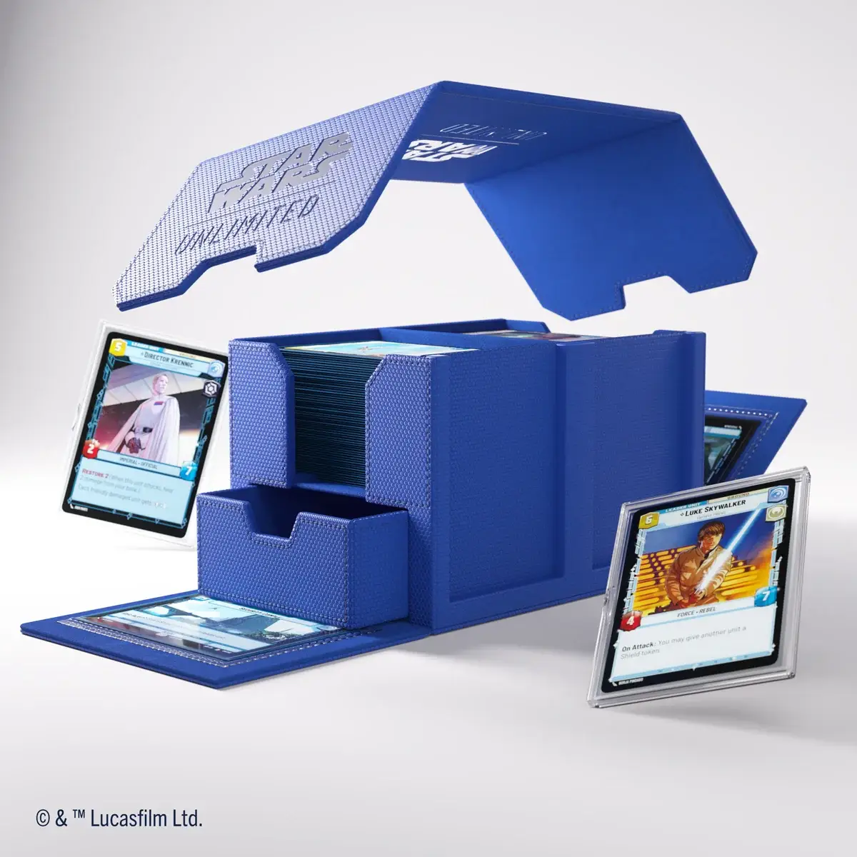 Double Deck Pod: Star Wars Unlimited - Blue - Image 2