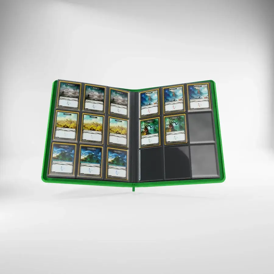 Zip-Up Album: 18-Pocket - Green - Image 2