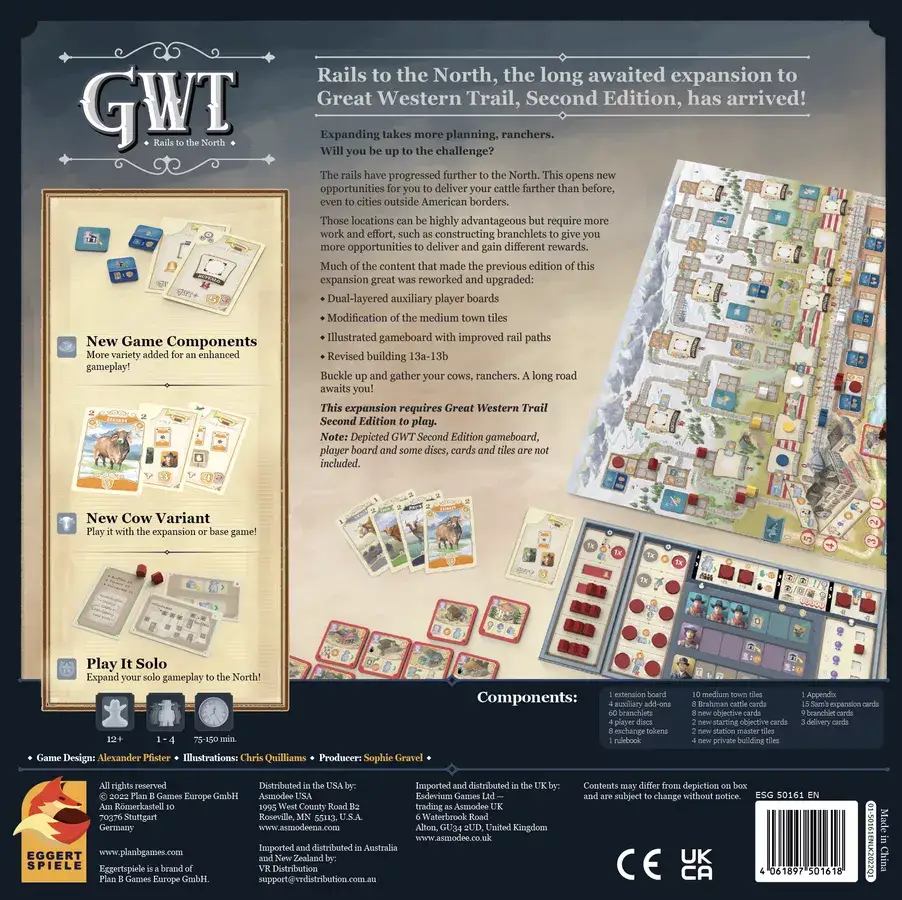Great Western Trail (Second Edition): Rails to the North (EN) - Image 2
