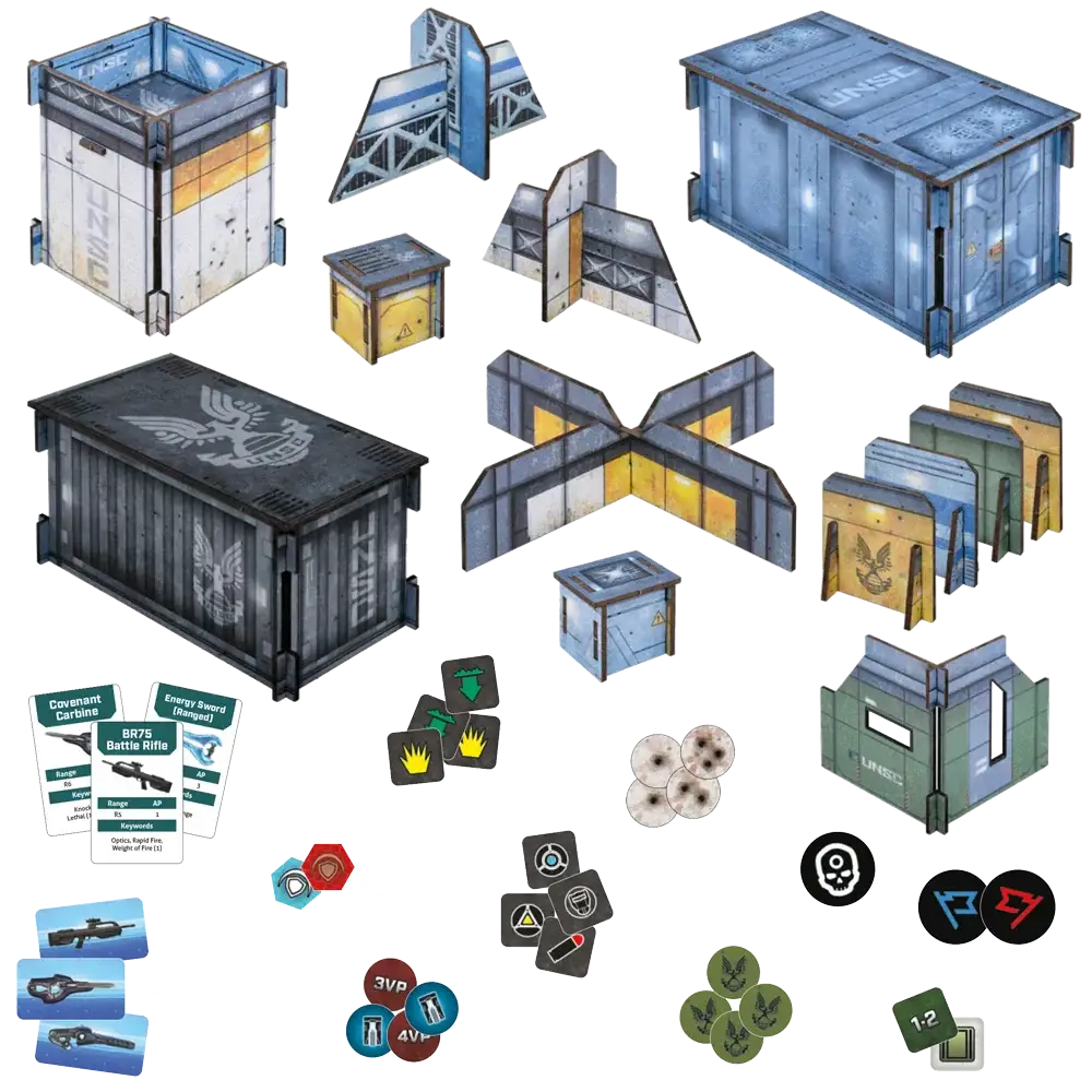 Halo: Flashpoint - UNSC Base Terrain Set (EN)