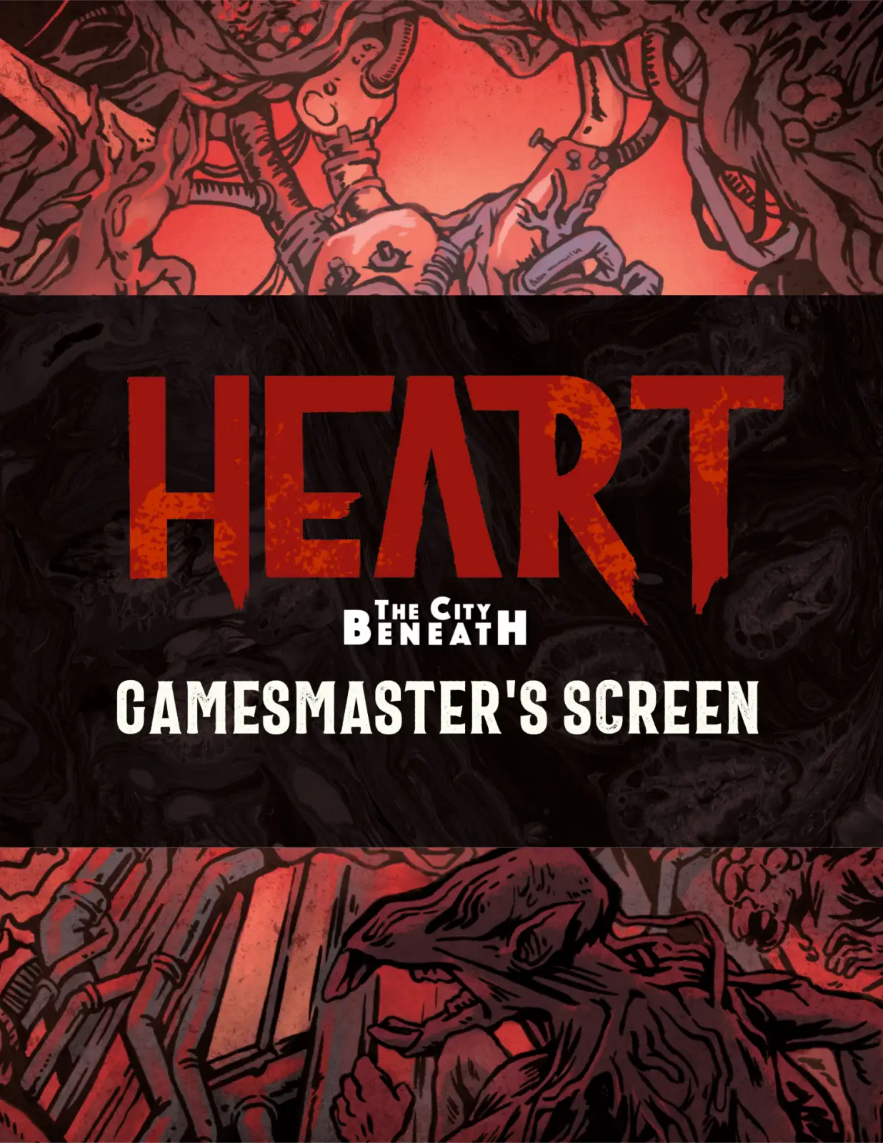 Heart: The City Beneath - GM Screen (EN)