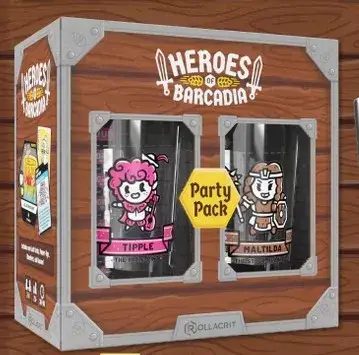 Heroes of Barcadia: Party Pack - Glass Set (EN)