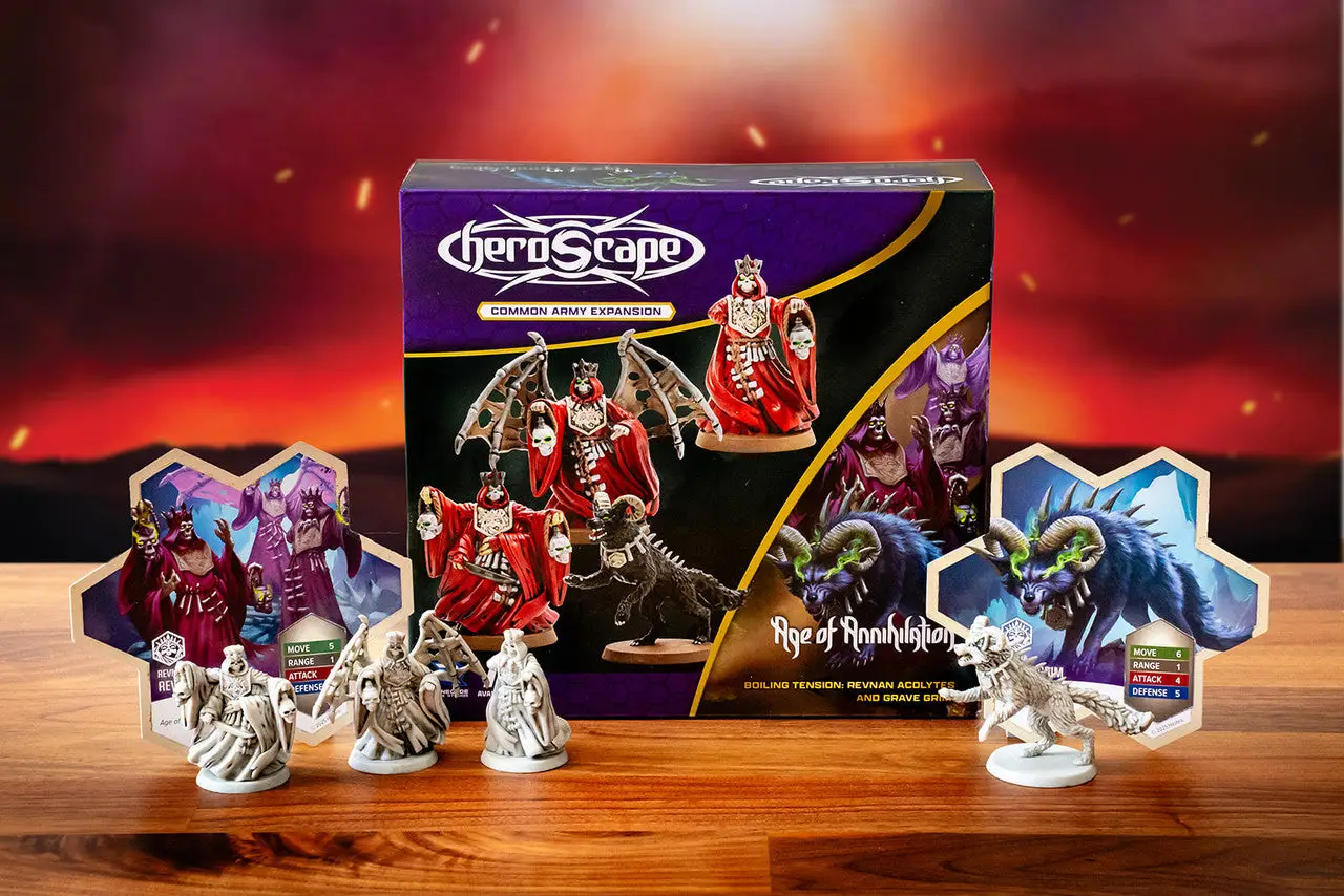 HeroScape: Army Expansion - Revnan Acolytes & Grave Grim (EN) - Image 4