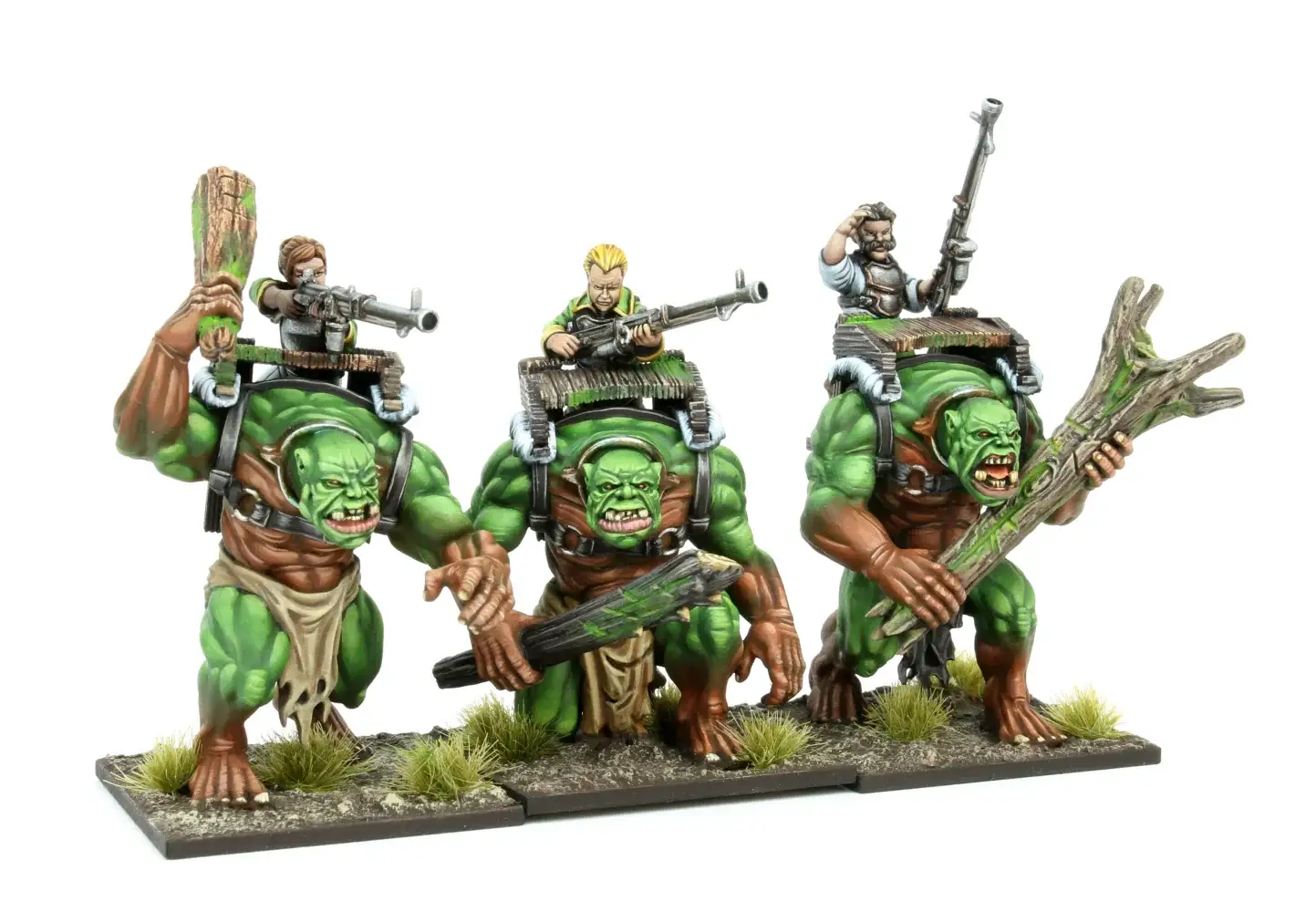 Kings of War: Halfling - Forest Troll Gunners Regiment