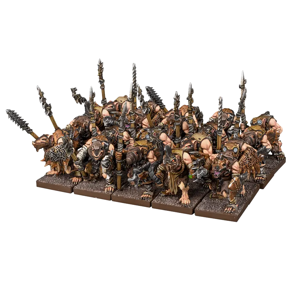 Kings of War: Ratkin - Warriors Regiment