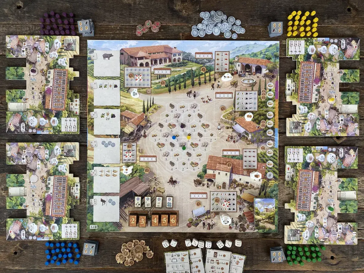 La Granja: Deluxe Master Set - Kickstarter (EN) - Image 3