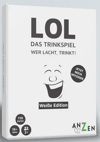 LOL: Das Trinkspiel - Weisse Edition - Wer Lacht trinkt! (DE)