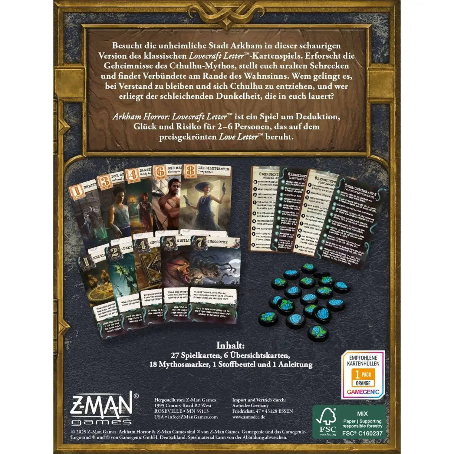 Arkham Horror: Lovecraft Letter (DE) - Image 2