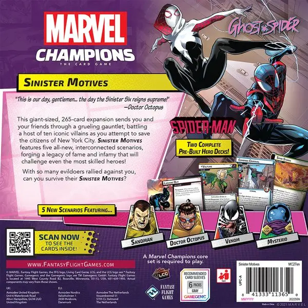 Marvel Champions: Sinister Motives (EN) - Image 2