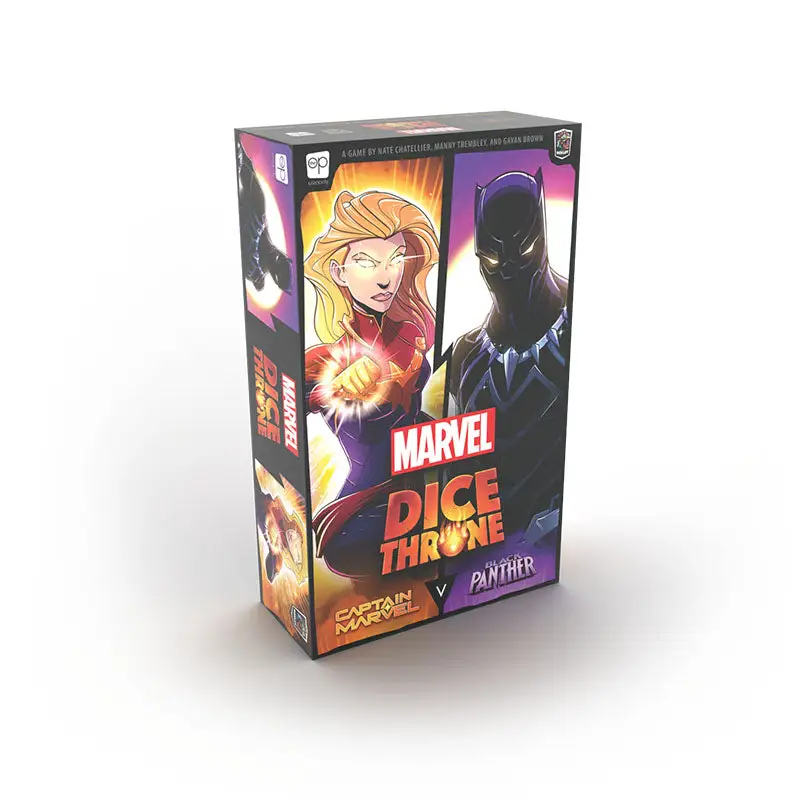 Marvel: Dice Throne  - Captain Marvel vs. Black Panther (EN)
