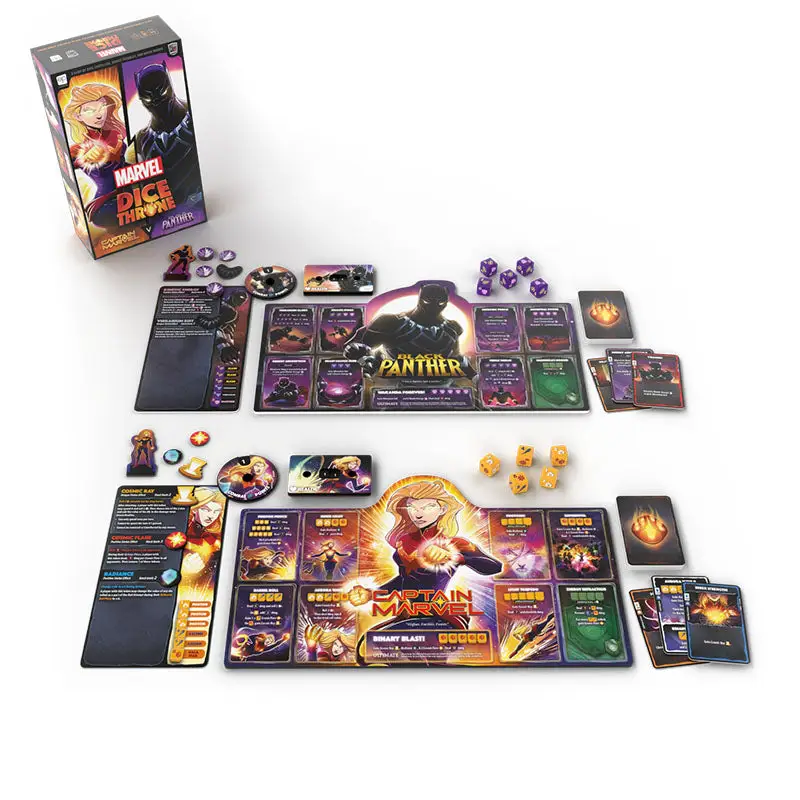 Marvel: Dice Throne  - Captain Marvel vs. Black Panther (EN) - Image 2