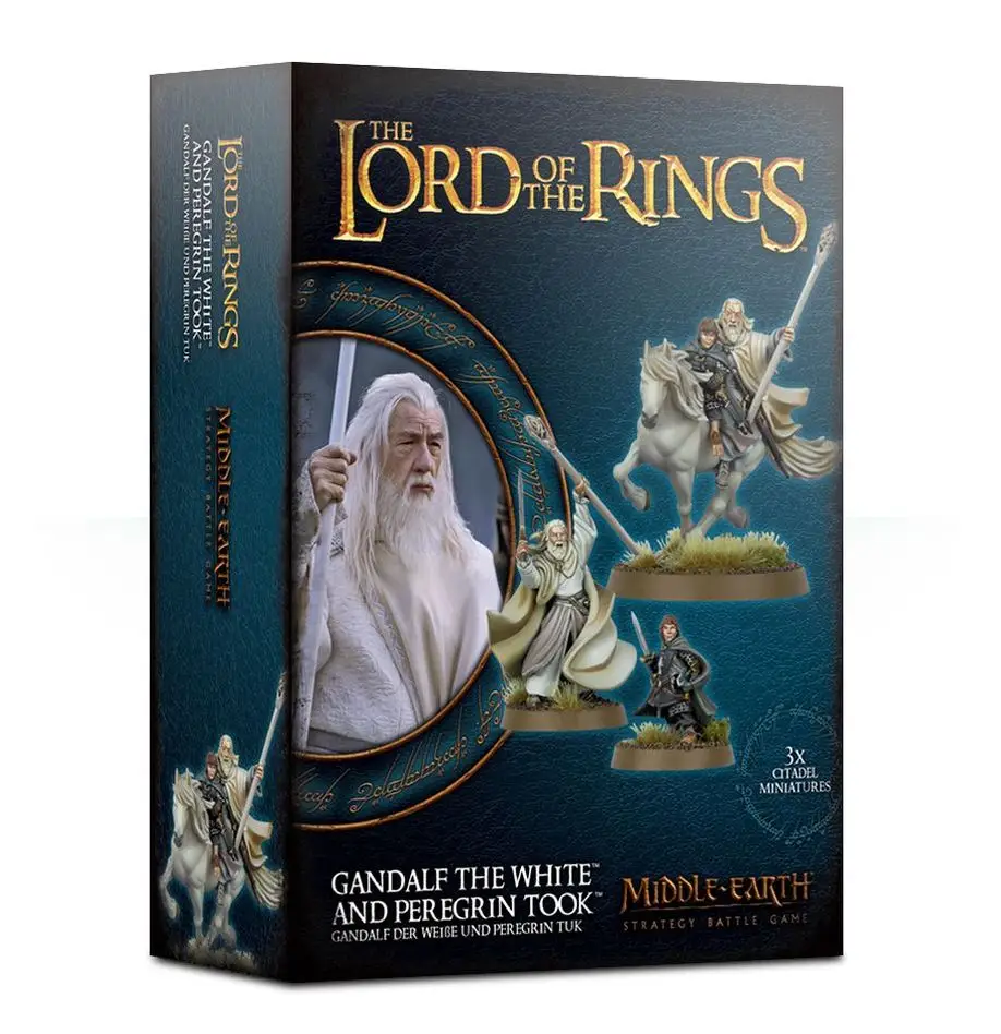 Middle Earth: Lord of the Rings - Gandalf der Weisse und Peregrin Tuk (DE)