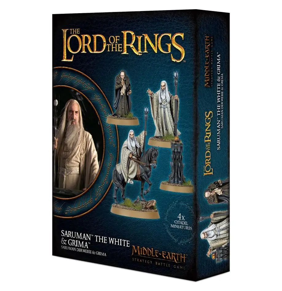 Middle Earth: Lord of the Rings - Saruman der Weisse & Grima