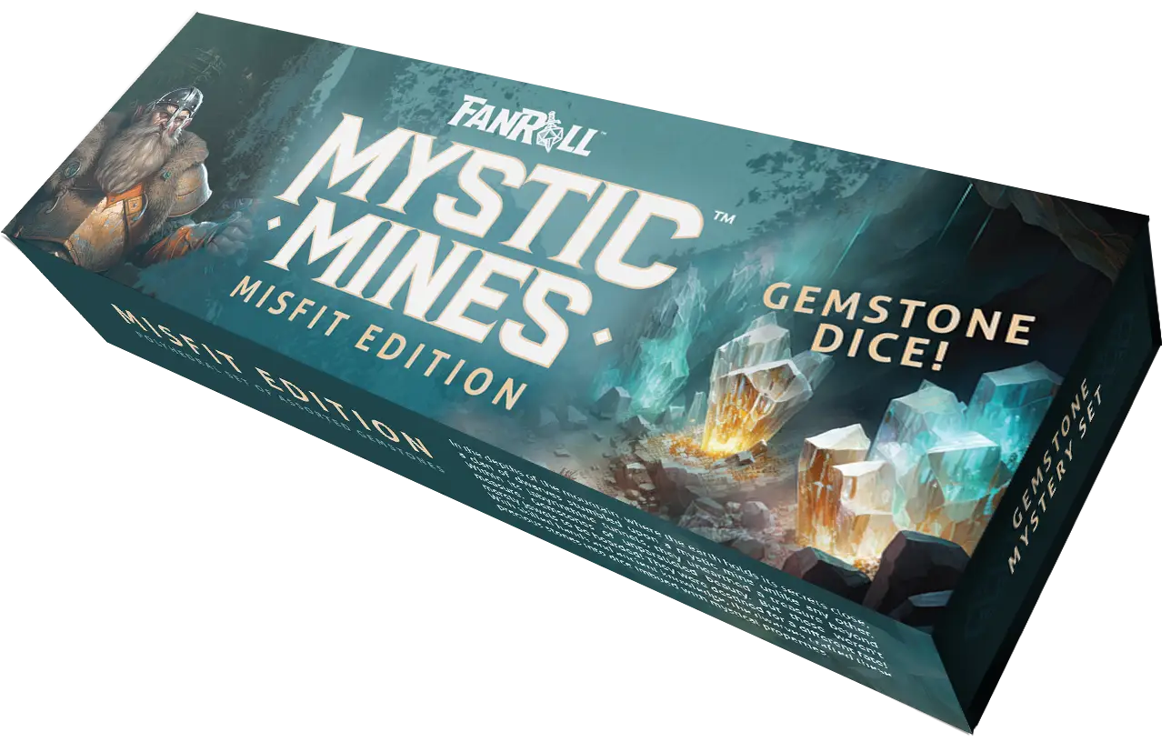 Misfit Gemstone: Mystic Mines - Dice Set