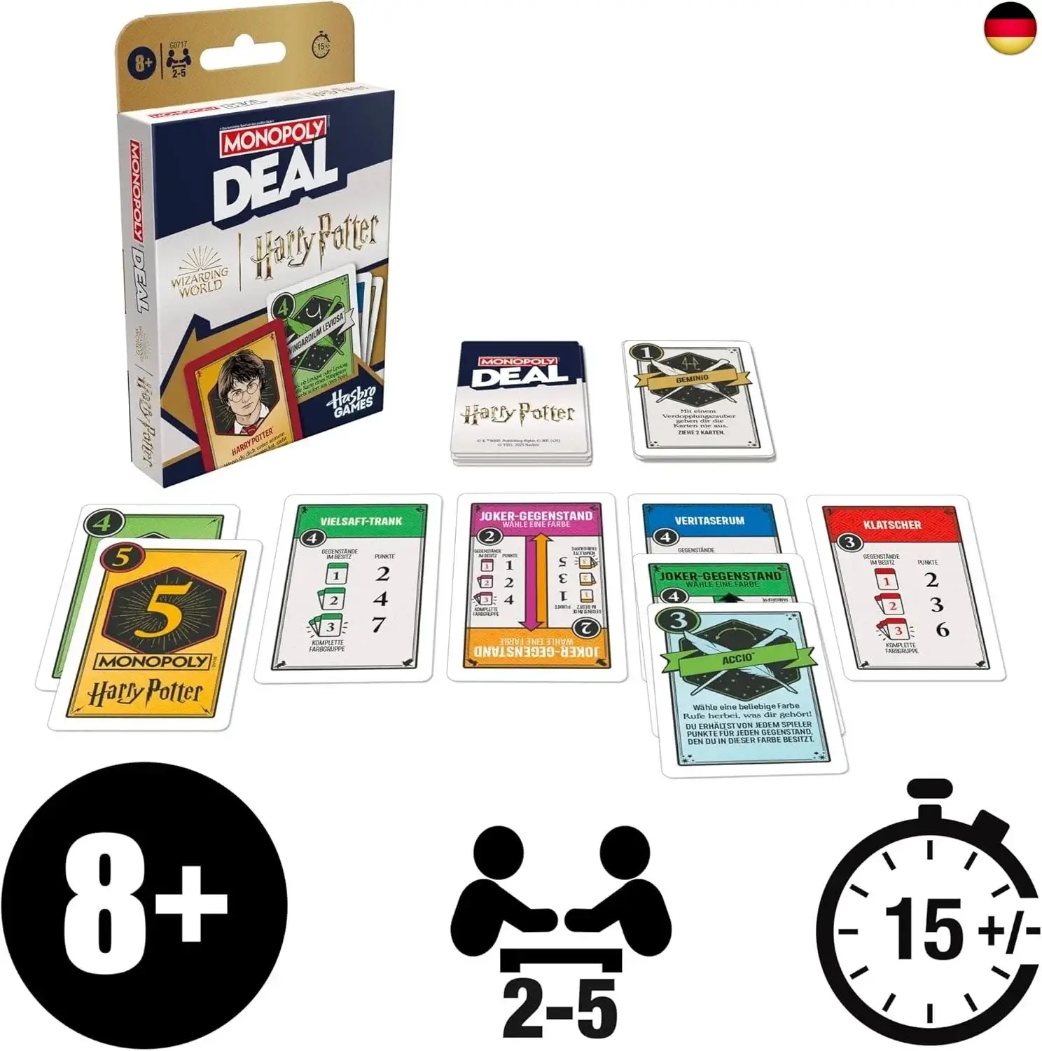 Monopoly: Deal - Harry Potter (DE) - Image 3