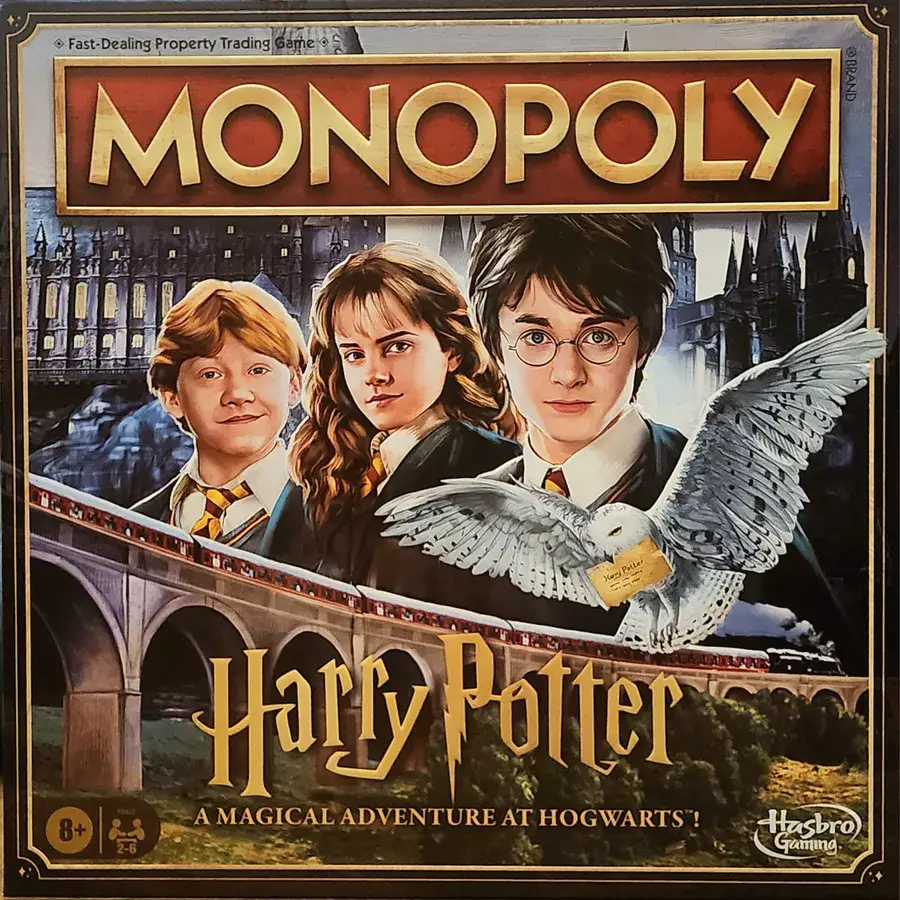 Monopoly: Harry Potter - A Magical Adventure at Hogwarts (EN)