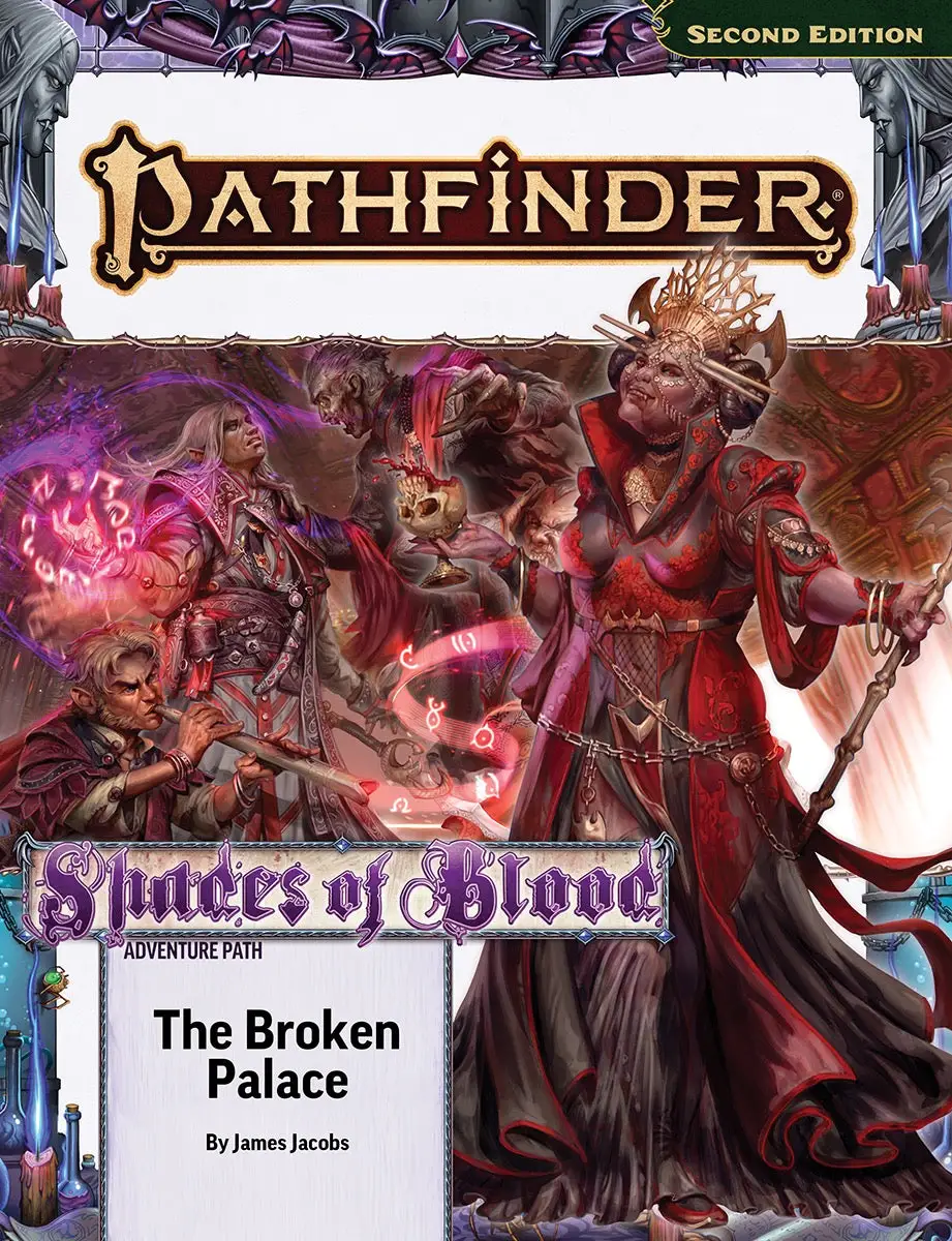 Pathfinder RPG: 2nd Editon - Adventure Path - Shades of Blood - The Broken Palace - 2 of 3 (EN)