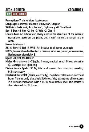 Pathfinder RPG: 2nd Editon - Battle Cards - Monster Core (EN) - Image 4