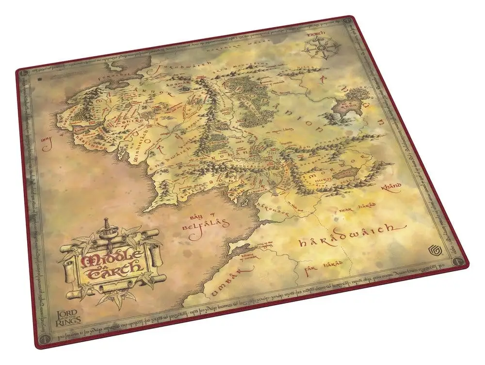 Play-Mat: Ultimate Guard - Oversized - The Lord of the Rings - Places of Middle-Earth - Image 2
