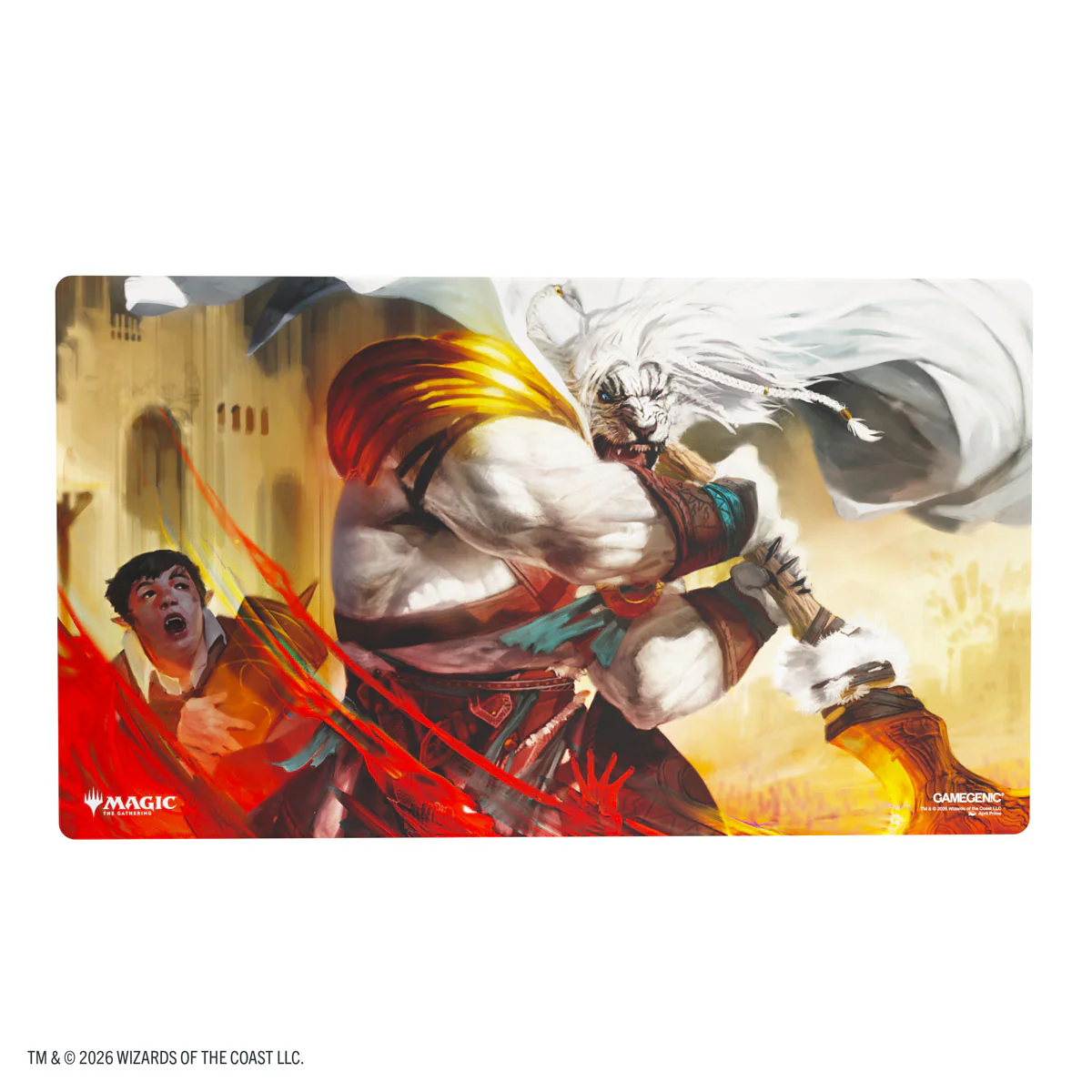 Playmat: Magic The Gathering - Secrets of Strixhaven - Ajanis Response - Image 2
