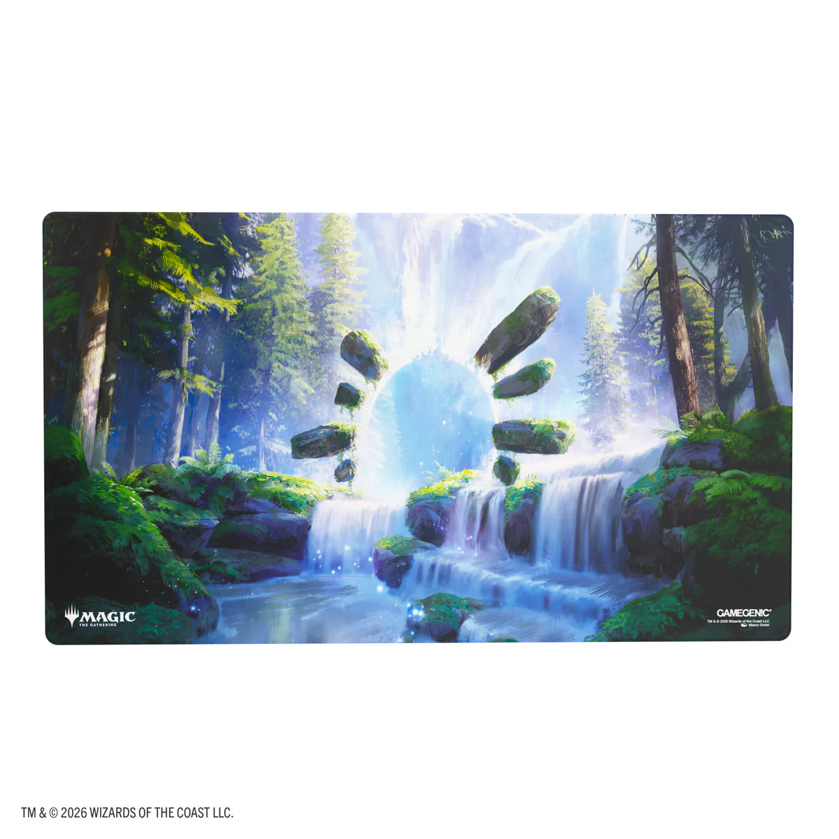 Playmat: Magic The Gathering - Secrets of Strixhaven - Dreamroot Cascade - Image 2