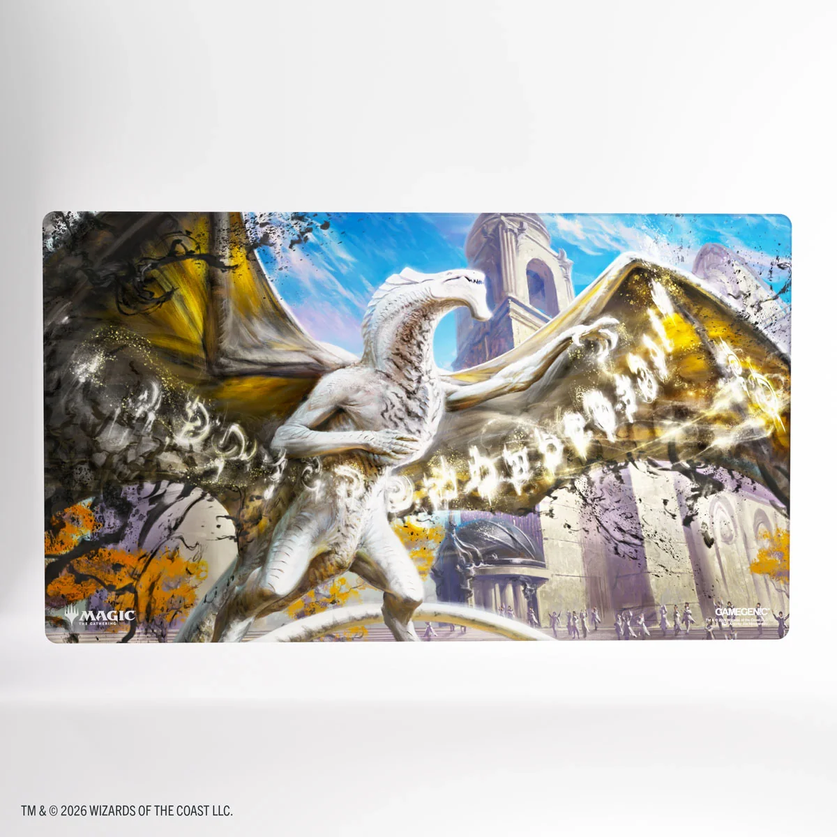 Playmat: Magic The Gathering - Secrets of Strixhaven - Silverquill, The Disputant - Image 2