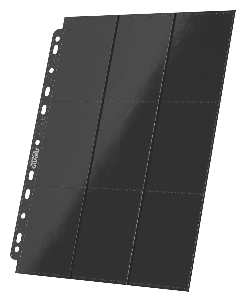 Pocket Pages: Ultimate Guard - 18-Pocket - Side-Loading - Schwarz (10 Pages) - Image 2