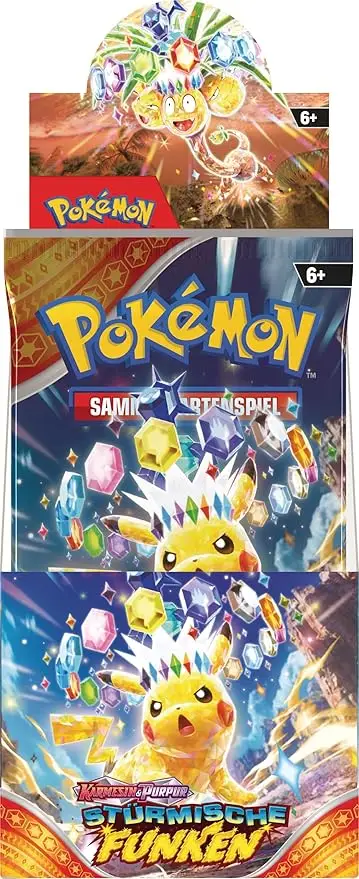 Pokémon TCG: Karmesin & Purpur - Stürmische Funken - Booster (DE) - Image 2