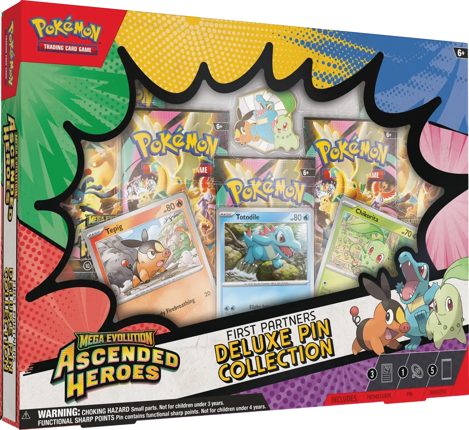 Pokémon TCG: Mega Evolution - Ascended Heroes - Deluxe Pin Collection (EN) - Image 2