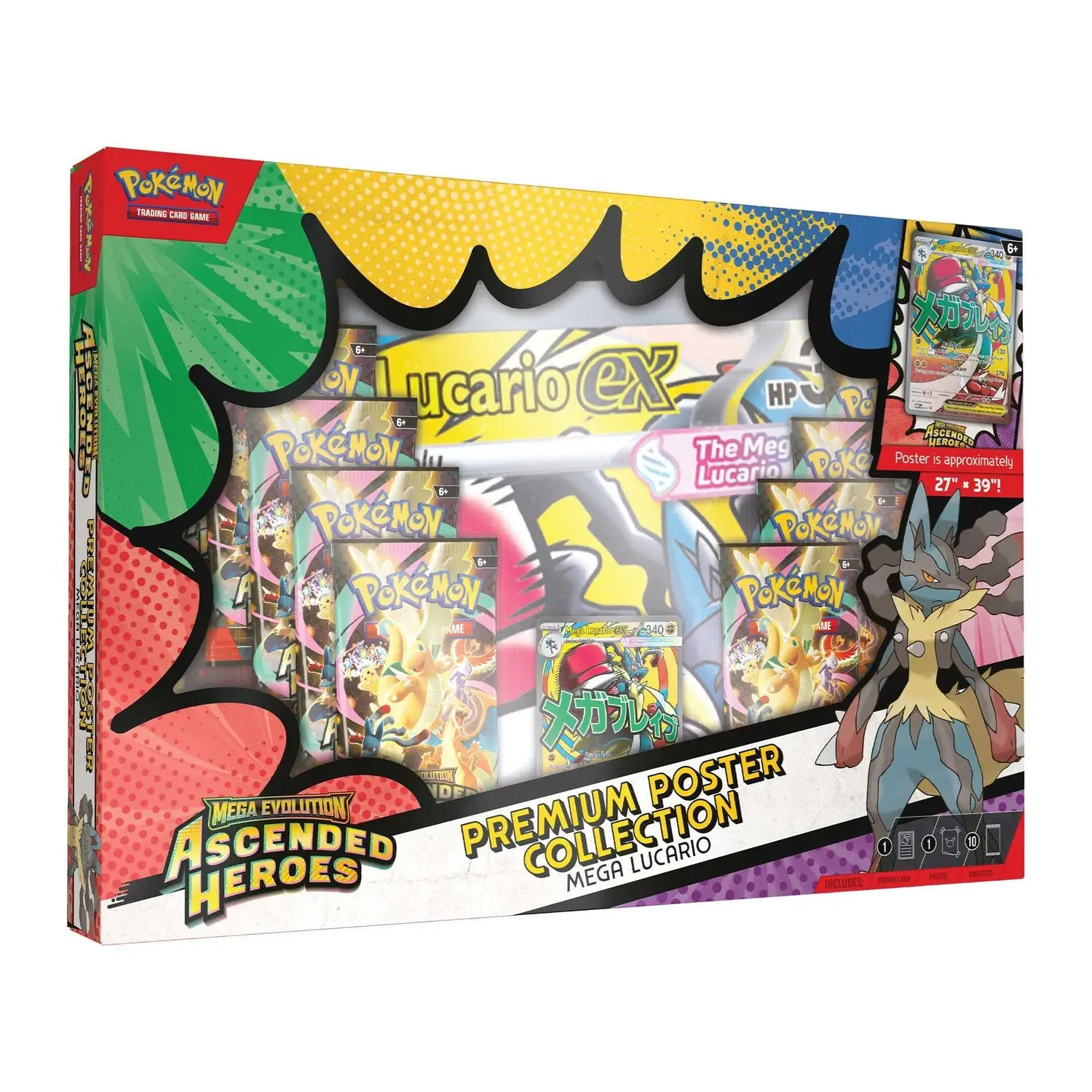 Pokémon TCG: Mega Evolution - Ascended Heroes - Premium Poster Collection (EN) - Image 2