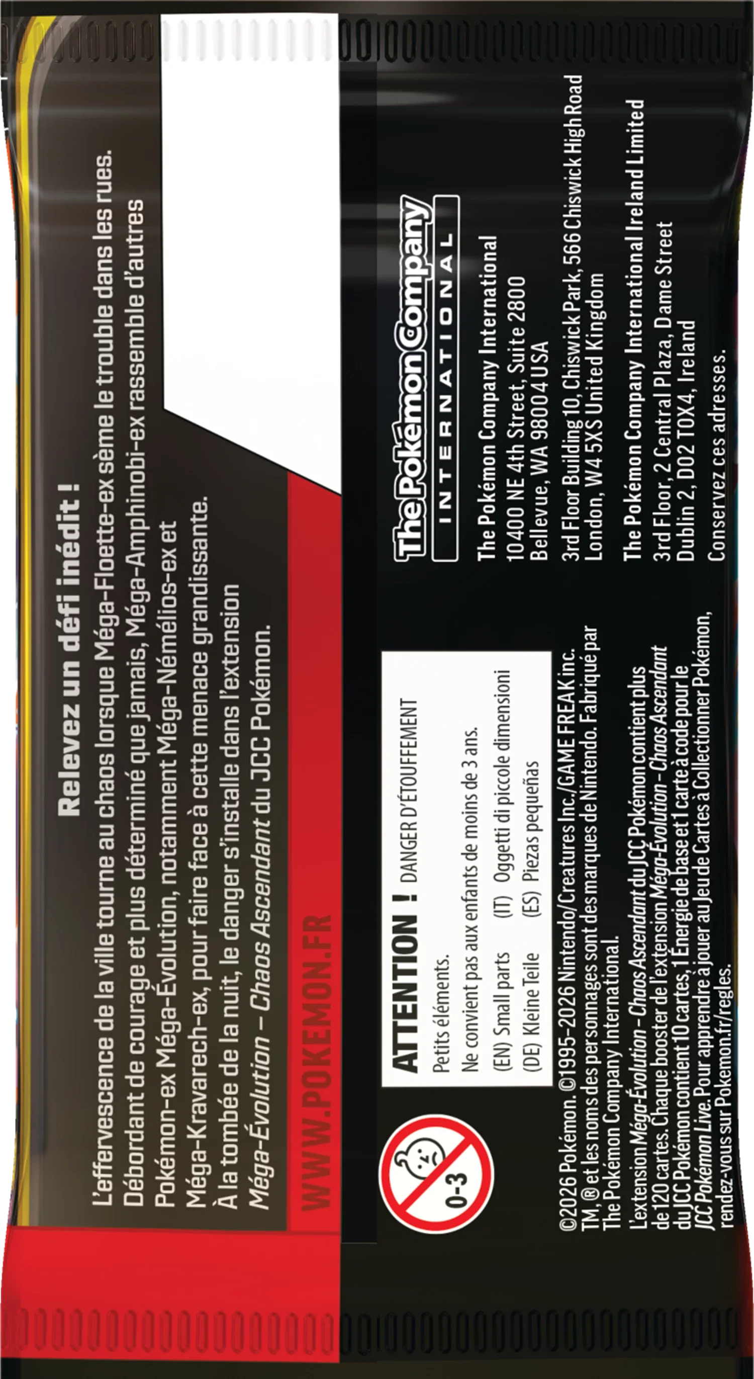 Pokémon TCG: Mega Evolution - Chaos Ascendant - Booster (FR) - Image 5