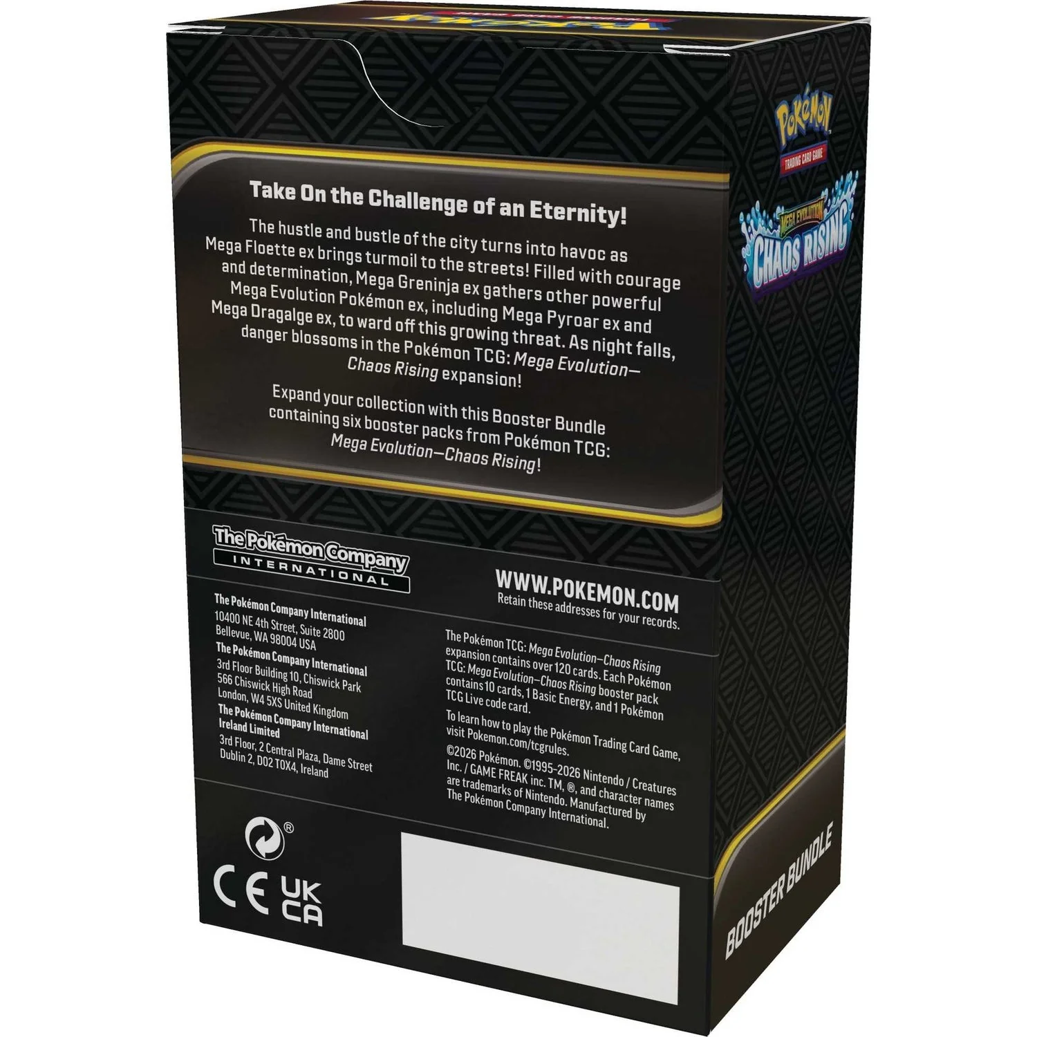 Pokémon TCG: Mega Evolution - Chaos Rising - Booster Bundle (6 Booster) (EN) - Image 3