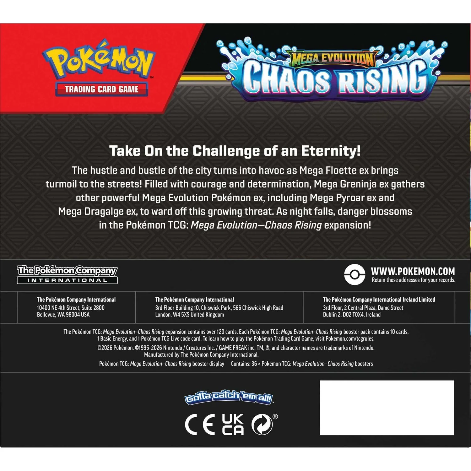 Pokémon TCG: Mega Evolution - Chaos Rising - Booster Display (EN) - Image 3