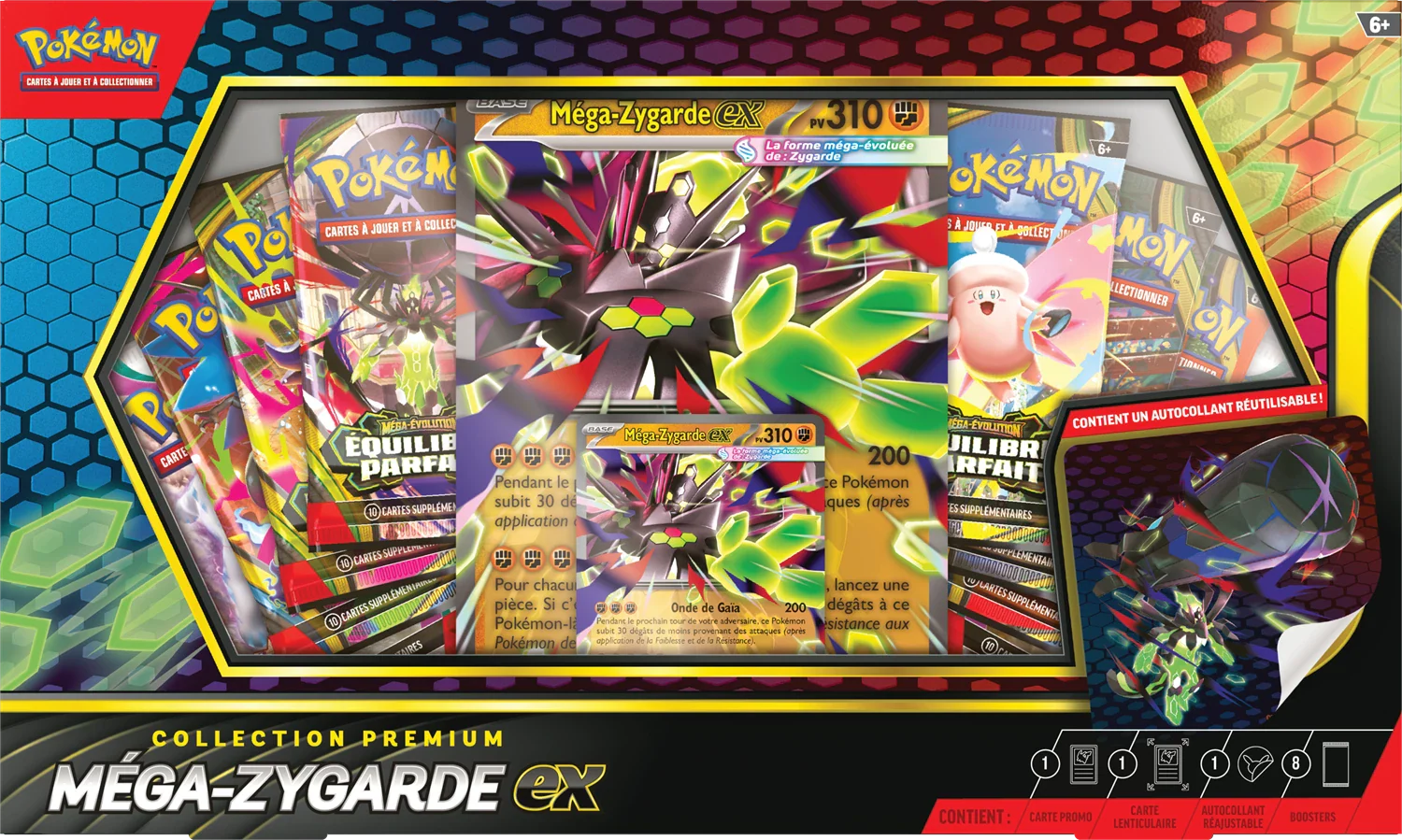 Pokémon TCG: Méga-Évolution – Équilibre Parfait - Méga-Zygarde - ex Collection Premium (FR)