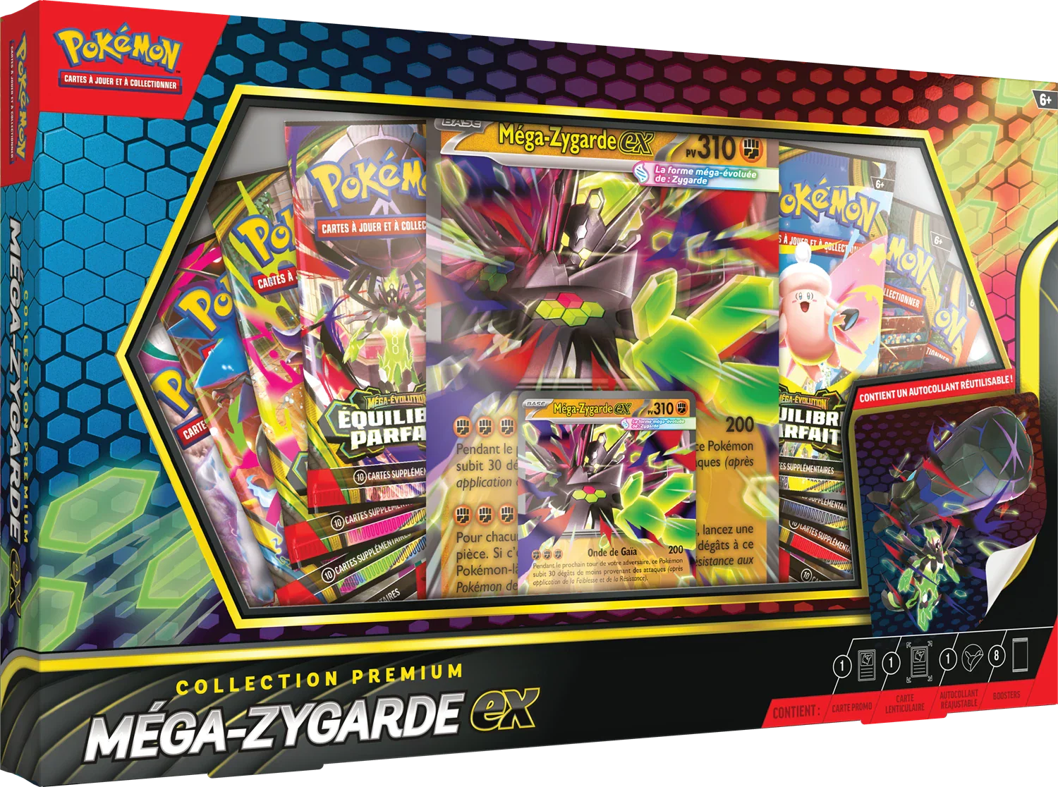 Pokémon TCG: Méga-Évolution – Équilibre Parfait - Méga-Zygarde - ex Collection Premium (FR) - Image 3