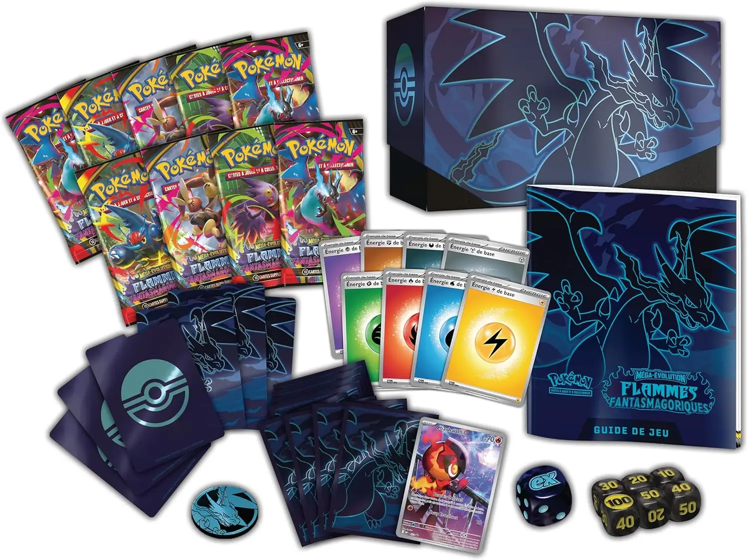 Pokémon TCG: Mega Evolution - Flammes Fantasmagoriques - Elite Trainer Box (FR) - Image 3