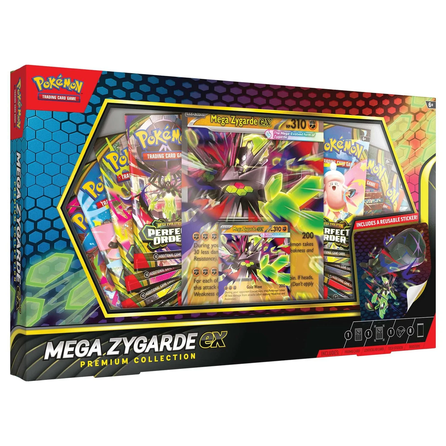 Pokémon TCG: Mega Evolution - Perfect Order - Mega Zygarde ex - Premium Collection (EN) - Image 2