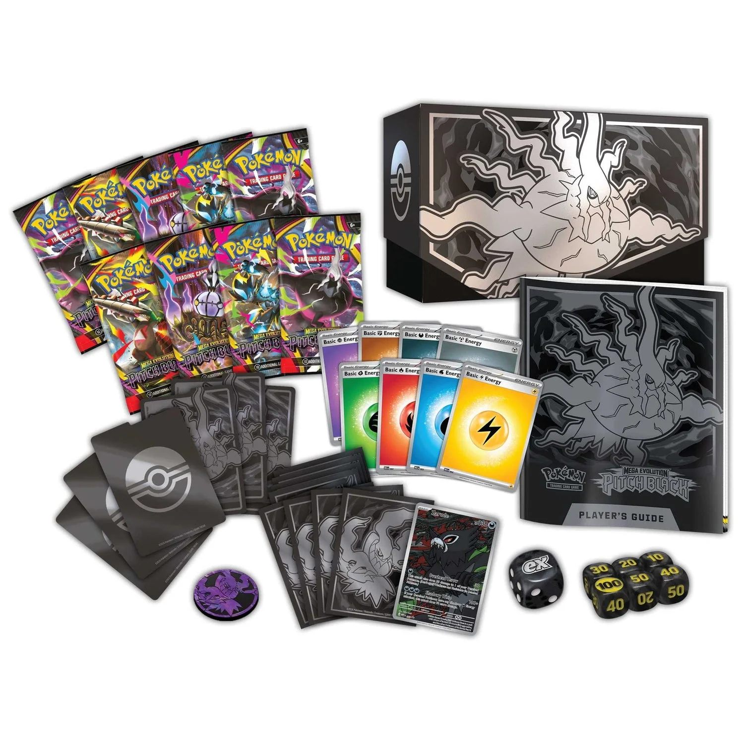 Pokémon TCG: Mega Evolution - Pitch Black - Elite Trainer Box (EN) - Image 2
