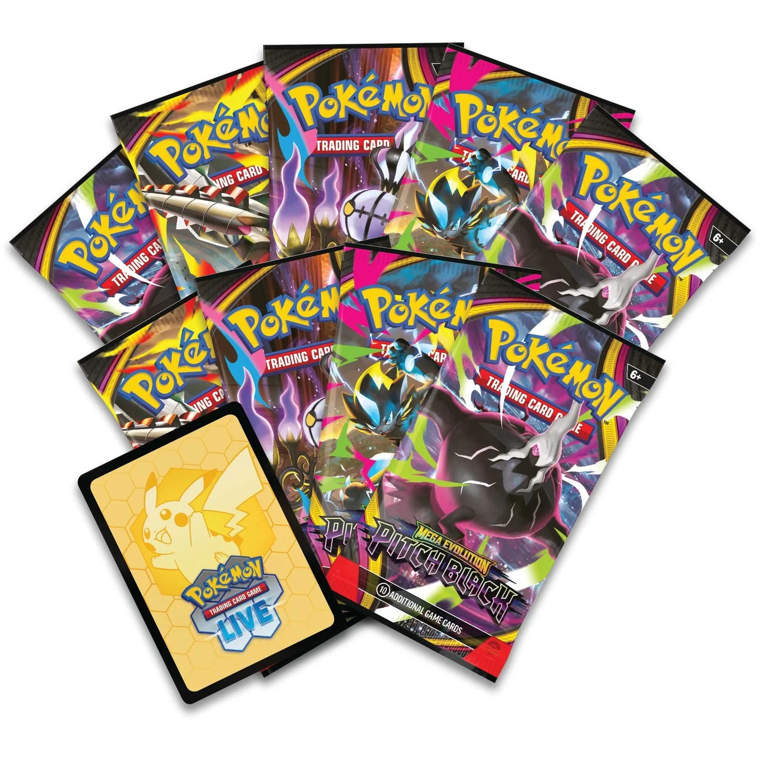 Pokémon TCG: Mega Evolution - Pitch Black - Elite Trainer Box (EN) - Image 3