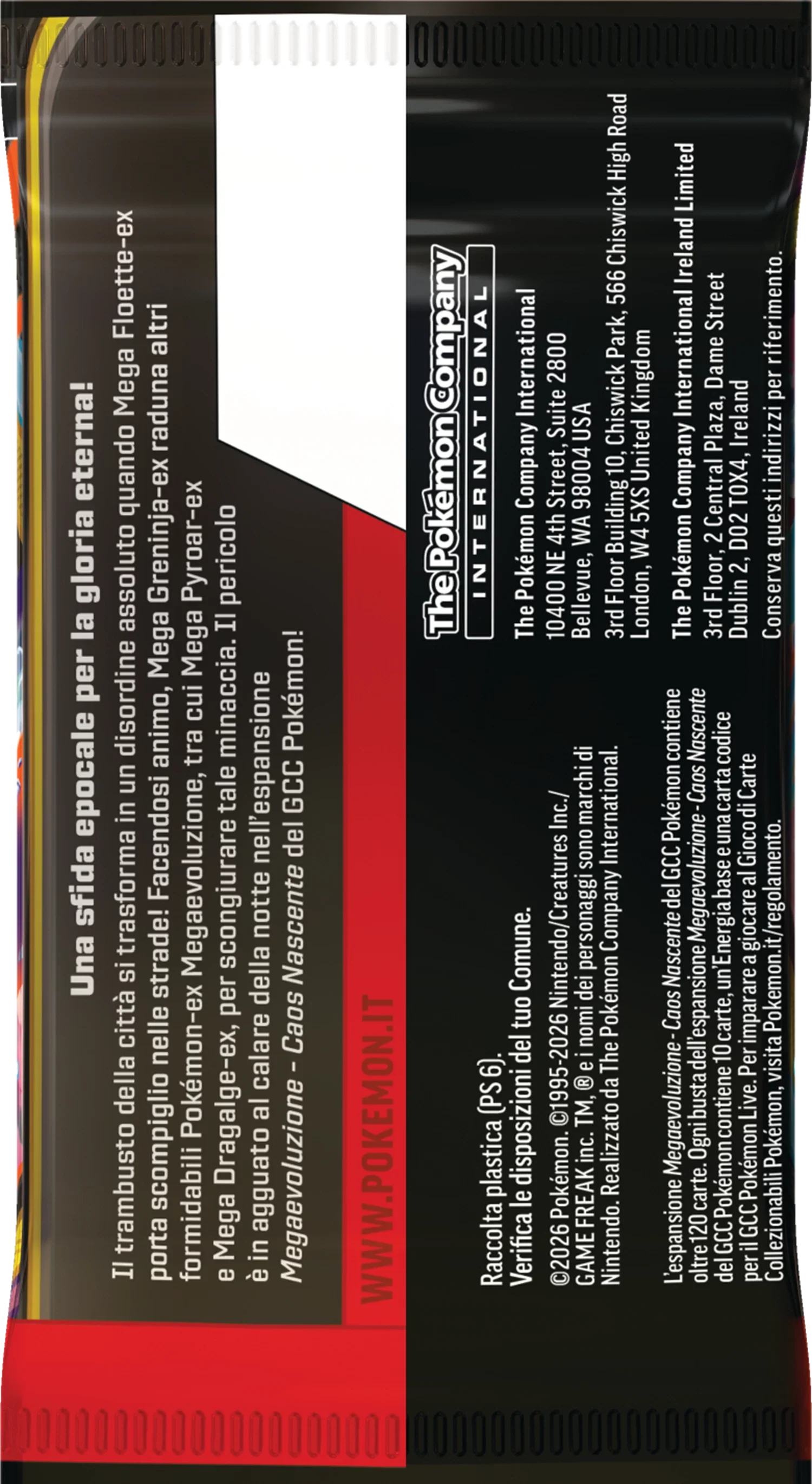 Pokémon TCG: Megaevoluzione - Caos Nascente - Booster (IT) - Image 5