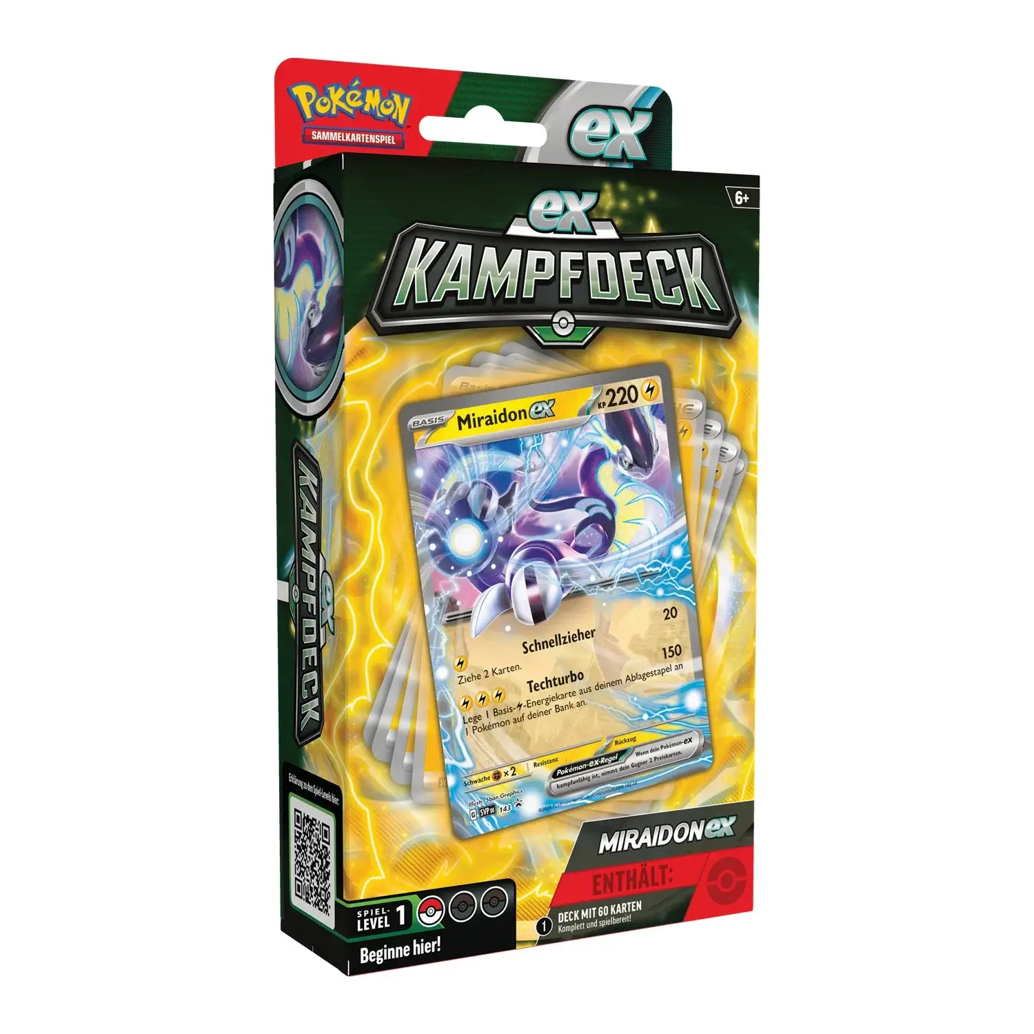 Pokémon TCG: Karmesin & Purpur - Kampfdeck - Miraidon EX und Victini EX (DE) - Image 2