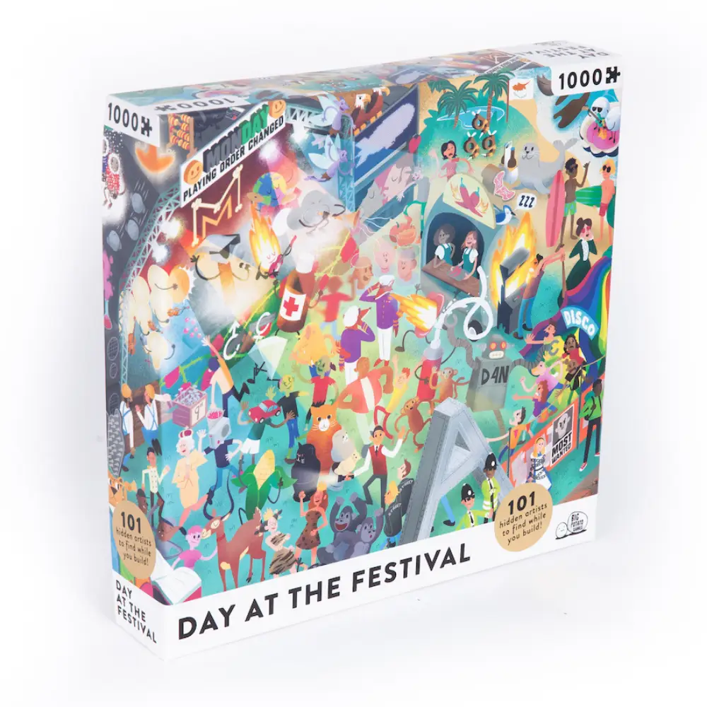 Puzzle: Day at the Festival (1000pcs)