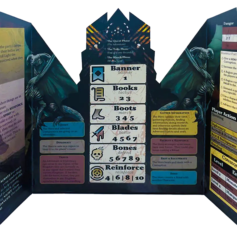 Return to Dark Tower: RPG - Adversary Screen (EN) - Image 2